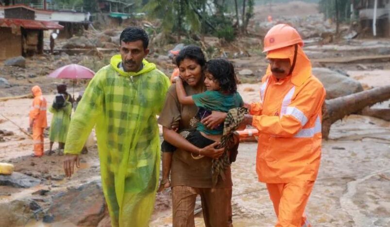 Landslides in Kerala India Have Killed At least 80 People and Trapped Hundreds